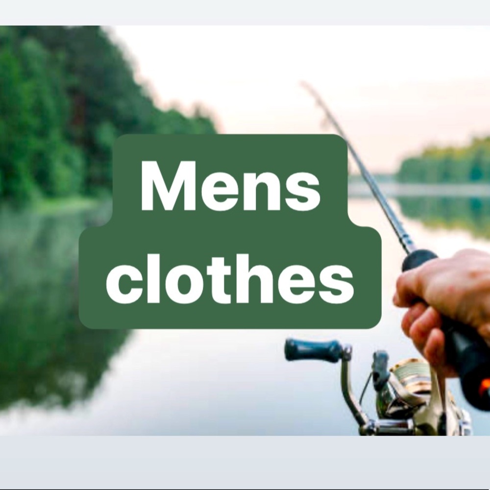 Mens clothes available